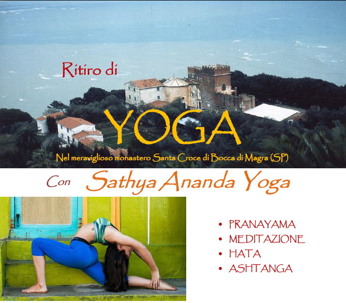 Ritiro Yoga nel meraviglioso monastero Santa Croce di Bocca di Magra (SP)